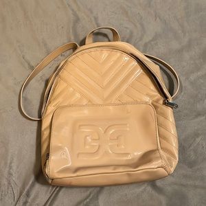 Sam Edelman Pink Faux patent leather Backpack